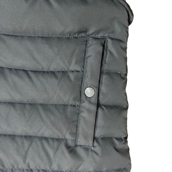 J. Crew Men’s XS Blue Black Puffer Vest Down Gorpcore Outdoors Women’s S - Picture 3 of 4